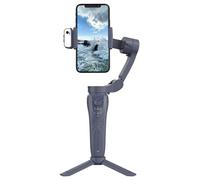 Reinscer F12 3 axes cardan stabilisateur pour smartphone - Perche à selfie pour vlog de téléphone - Enregistrement vidéo anti-tremblement