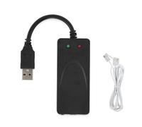 Reinscer Fax Modem, USB2.0 56K Pilote Modem Externe, Modem USB mâle et de, Standard et étendu Selon Les Instructions (Double Port)