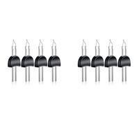 Reinscer Fil pointu et fil à fondre avec un seul toucher - Parfait pour la finition des perles - 8 pièces