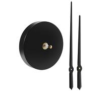 Reinscer Horloge 3D, grande horloge, accessoires muraux, noir