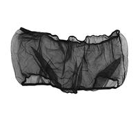 Reinscer Housse de cage à oiseaux en nylon pour graines et oiseaux (noir)