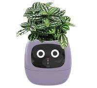 Reinscer Ivy Smart Planter - pot de fleurs rechargeable par USB - Pour une décoration d'intérieur - Rend la culture des plantes facile et amusante - Violet