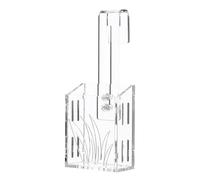 Reinscer Jardinière d'aquarium, bac à nourriture, gobelet acrylique pour plantes aquatiques, support de plantes d'aquarium, pots de plantes d'aquarium A