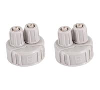 Reinscer Kit générateur de CO2 pour aquarium DIY avec tuyaux, pièce de bouchon, pour accessoires d'aquarium plantés