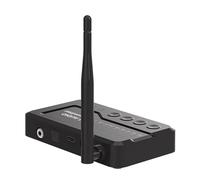 Reinscer Le Audio Transmetteur Audio Bluetooth 5.3 Adaptateur pour Casque TV avec Auracast LC3 sans Perte pour et Regarder de la Musique