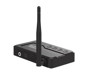 Reinscer Le Audio Transmetteur Audio Bluetooth 5.3 Adaptateur pour Casque TV avec Auracast LC3 sans Perte pour et Regarder de la Musique