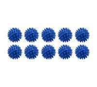 Reinscer Lot de 10 boules de massage de 6 cm - Hérisson - Boule à picots - Balle de massage - Balle de massage