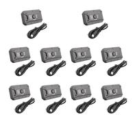 Reinscer Lot de 10 manettes de Plug and Play pour manette mobile, clavier de , souris, convertisseur Bluetooth 5.0 pour adaptateur Android