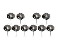 Reinscer Lot de 10 mouvements à quartz SL68 pour horlogerie, outils de réparation, accessoires, pièces de montre de haute qualité