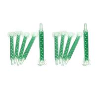 Reinscer Lot de 100 tubes de mélange statiques, mélangeur, seringue, 83 mm, pour 50 ml, 37 ml de matériau composite