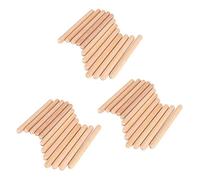 Reinscer Lot de 18 paires de claves en bois - Instrument de percussion musical - Pour enfants