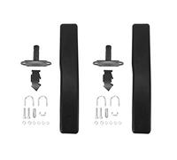 Reinscer Lot de 2 accoudoirs universels réglables pour siège de voiture, pour camping-car, intérieur gauche