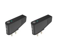 Reinscer Lot de 2 adaptateurs d'avion Bluetooth 5.3 A2DP pour écouteurs sans fil Aonic 40 50 avec sous-tension