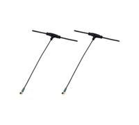 Reinscer Lot de 2 antennes ELRS 2,4 GHz 70 mm haute vitesse pour les modèles d'avions télécommandés FPV B