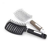 Reinscer Lot de 2 brosses à cheveux courbées, aérées, pour femmes, cheveux longs, épais, bouclés et emmêlés