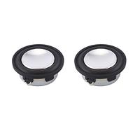 Reinscer Lot de 2 mini haut-parleurs audio 1 28 mm 4 ohms 2 W DIY Sound Mini haut-parleurs pour home cinéma