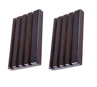 Reinscer Lot de 2 supports pour pièces de monnaie commémoratives à 4 rangées de pièces de monnaie