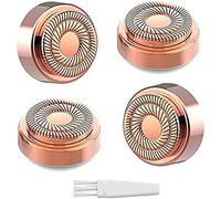 Reinscer Lot de 2 têtes de rechange, pour épilateur pour femme, 2 pièces, compatibles avec l'épilateur