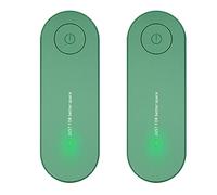 Reinscer Lot de 2 tétines anti-acariens à ultrasons, ultra absorbantes et anti-acariens, prise européenne