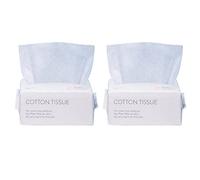 Reinscer Lot de 200 serviettes de toilette jetables, lingettes pour le , fabrication de coton, retrait de de maquillage, serviettes pour le