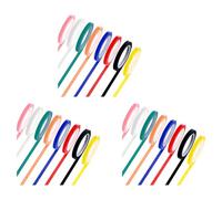 Reinscer Lot de 24 rouleaux de adhésif coloré pour autoclave 216 pieds/LX 0,4 /W - d'identification pour instruments, autoclavable à 270 Fahrenheit