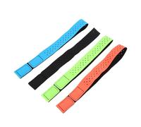 Reinscer Lot de 4 bracelets pour moniteur de fréquence cardiaque, bracelet de rechange réglable, bracelet de sport universel L