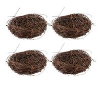 Reinscer Lot de 4 branches de vigne faites à la main pour jardin photo