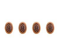 Reinscer Lot de 4 brosses anti-cellulite pour le corps - Huiles essentielles apaisantes en coussin Spa Air - Brosse de massage méridienne pour mollet