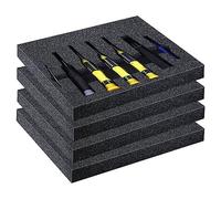Reinscer Lot de 4 plaques de mousse de polyéthylène - 40,6 x 30,5 x 2,5 cm