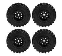 Reinscer Lot de 4 pneus de 47 x 18 mm pour SCX24 90081 AXI00001 1/24 RC Crawler Auto Upgrade Accessoires