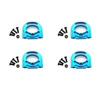 Reinscer Lot de 4 supports de moteur en métal pour TT02 TT-02 1/10 RC