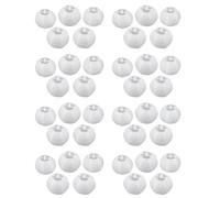 Reinscer Lot de 40 lanternes rondes en papier de 10 cm pour anniversaire, mariage, cadeau, bricolage, créatif
