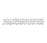 Reinscer Lot de 500 diodes électroluminescentes LED de 5 mm - Abat-jour - Colonne lumineuse - Capuchon de protection - Transparent
