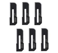 Reinscer Lot de 6 lames de scie cloison sèche pour scie à tronçonner sans fil, coupe les plaques de plâtre jusqu'à 1-3/16 (marquages de profondeur)