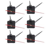 Reinscer Lot de 6 pièces de rechange modernes pour horloge murale à quartz