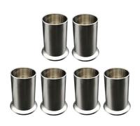 Reinscer Lot de 6 porte-pailles en acier inoxydable pour les couverts, les fourchettes, les