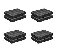 Reinscer Lot de 8 plaques de mousse en polyéthylène - 40,6 x 30,5 x 5,5 cm - Rembourrage en mousse épaisse - Inserts en mousse pour travaux manuels