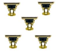 Reinscer Machine de coupe de cheveux en forme de T 5X avec la tête de coupe d'or standard de lame T9