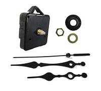 Reinscer MéCanisme de Mouvement D'Horloge Murale Bricolage à Quartz Silencieux Kit de Remplacement de PièCes de RéParation sans Tic-, Mouvement à Quartz D'Horloge