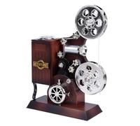 Reinscer Mini boîte à musique en forme de projecteur de film - Style vintage antique - Pour anniversaire, décoration de , du bureau, du bureau -