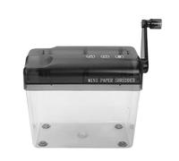 Reinscer Mini destructeur de documents portable A6 Destructeur de documents manuel Documents Outil de coupe papier Maison Bureau
