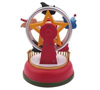Reinscer Noël Musique Lumineuse Roue Cadeaux de Noël Réveillon de Noël Cadeaux Noël Maison Décoration Cadeaux B