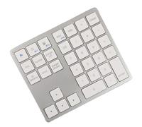 Reinscer Pavé numérique Bluetooth 2,4 G, ultra fin, pavé numérique sans fil, rechargeable par USB, pour iOS, Android