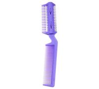 Reinscer Peigne à cheveux en plastique avec lame en métal - Violet