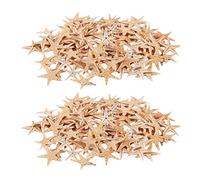 Reinscer Petite étoile de mer étoile lac coquillages plage 0,4-1,2 180 pièces