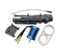 Reinscer Pompe à jet d'eau avec moteur 3650 Brushless + veste de refroidissement pour bateau RC Jet