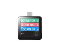 Reinscer Power-Z KM003C Testeur de charge USB C PD3.1 QC5.0 numérique pour voltmètre et ampèremètre