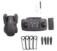 Reinscer Pro Drone 4K HD CaméRa Drone Pliable Hauteur Fixe TéLéCommande Pro WiFi Drone Cadeau Double CaméRa 2 Batterie