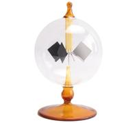 Reinscer RadiomèTre à éNergie Solaire Crookes ÉNergie Solaire Girouettes Filantes Moulin à Vent Cadeau DéCoration de Bureau à