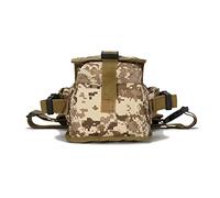 Reinscer Sac de jambe multifonctionnel pour randonnée, chasse, sac de jambe étanche camouflage, sac de sport pour moto, Couleur désert